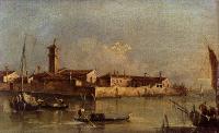 Francesco Guardi - View Of The Island Of San Michele Near Murano Venice